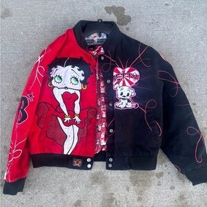 Betty Boop Red and Black Jacket
